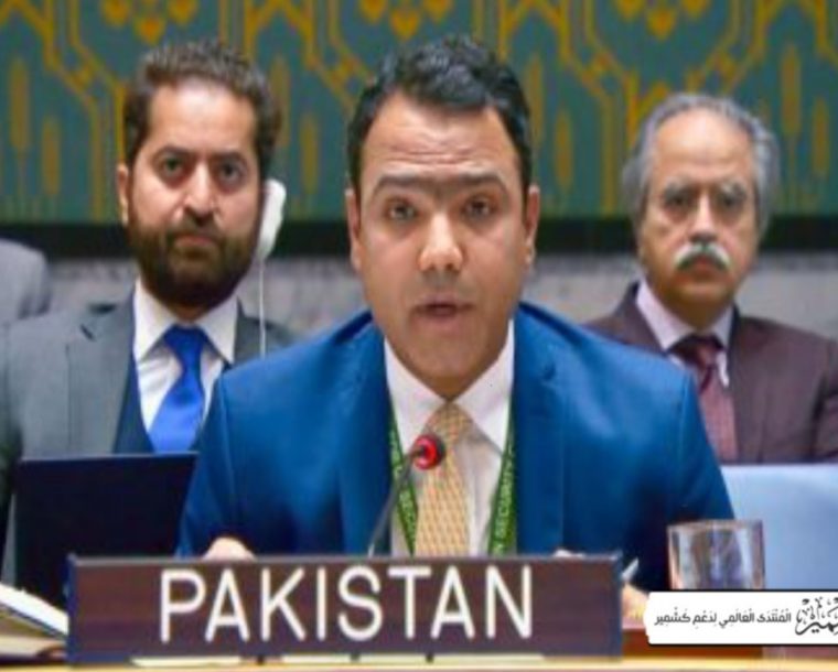 بھارت مقبوضہ کشمیر پر اقوام متحدہ کو گمراہ کرنے کے بجائے حقائق کا بغور مطالعہ کرے: پاکستانی قونصلر