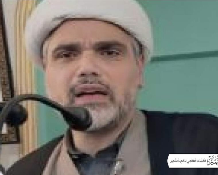 قابض حکام نے مولانا مسرور عباس انصاری کو سرینگر میں پریس کانفرنس کرنے سے روک دیا
