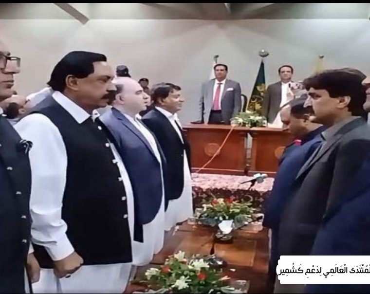 آزادکشمیر کابینہ کا پہلا اجلاس