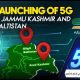 آزاد کشمیر اور گلگت بلتستان میں 5-G سروسز کا آزمائشی آغاز